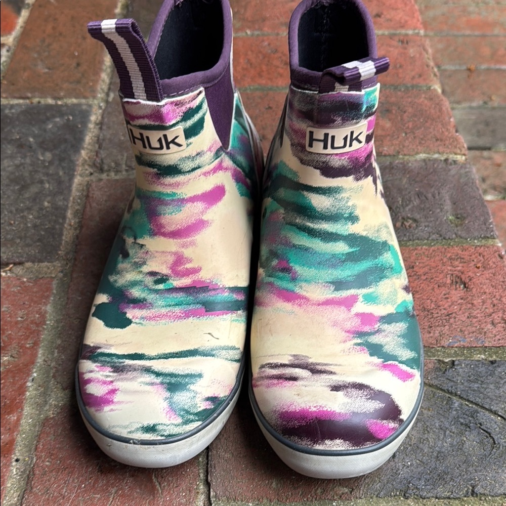 Huk Multicolor Ankle Boots